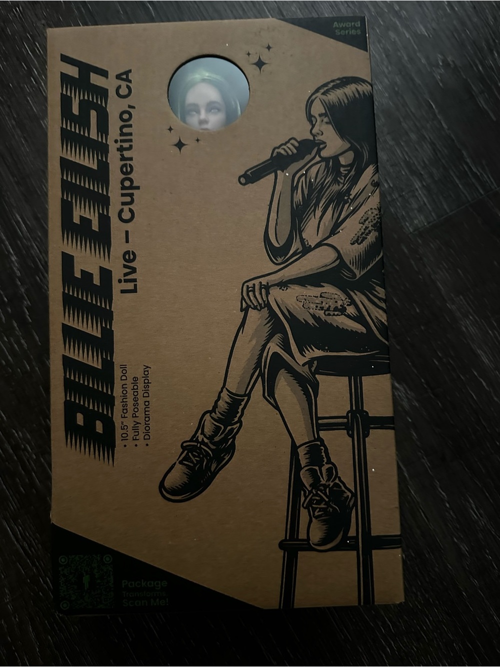 Live - Cupertino, CA Collectible Doll (Green Hair)
